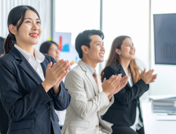 輝く社員のイメージ画像